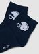 3-pack of multicolour patterned ankle socks in stretch organic cotton_1