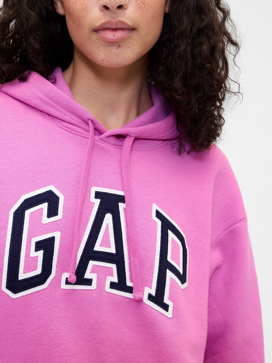 Pink Hooded Sweatshirt_3