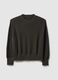Brown pure cotton oversized sweater_0