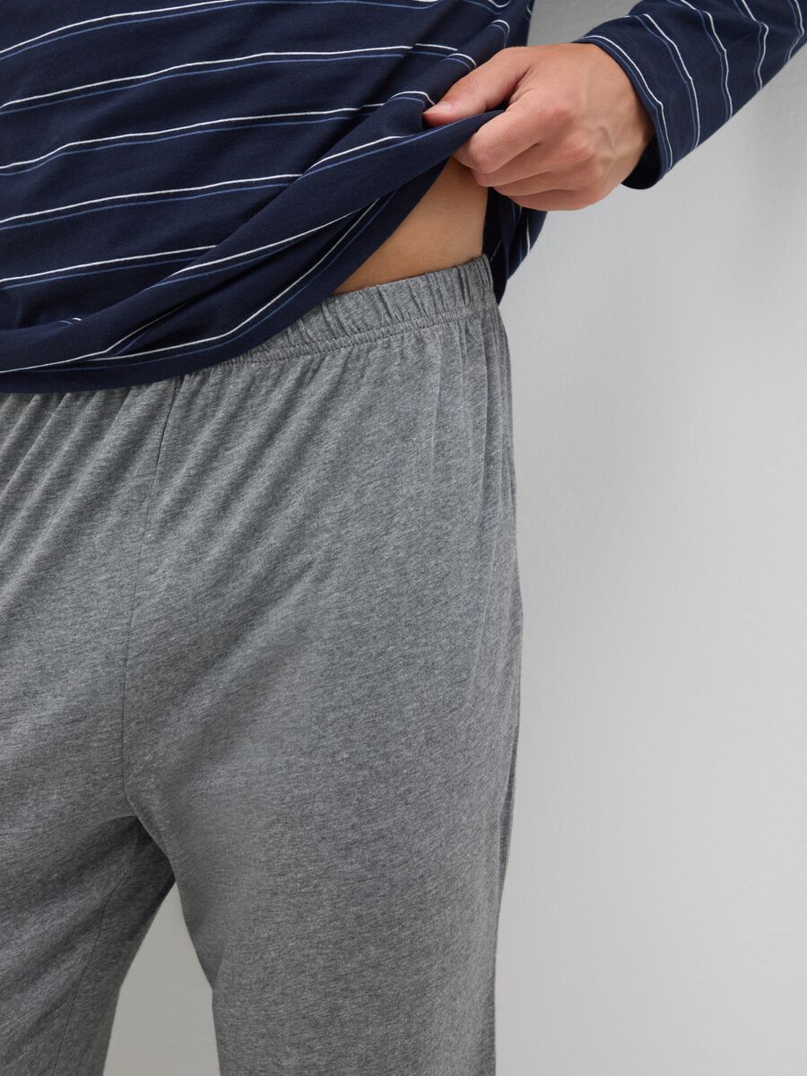 Multicolour pure cotton pyjamas regular fit_3