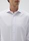 Men's white pure cotton easy iron shirt_2