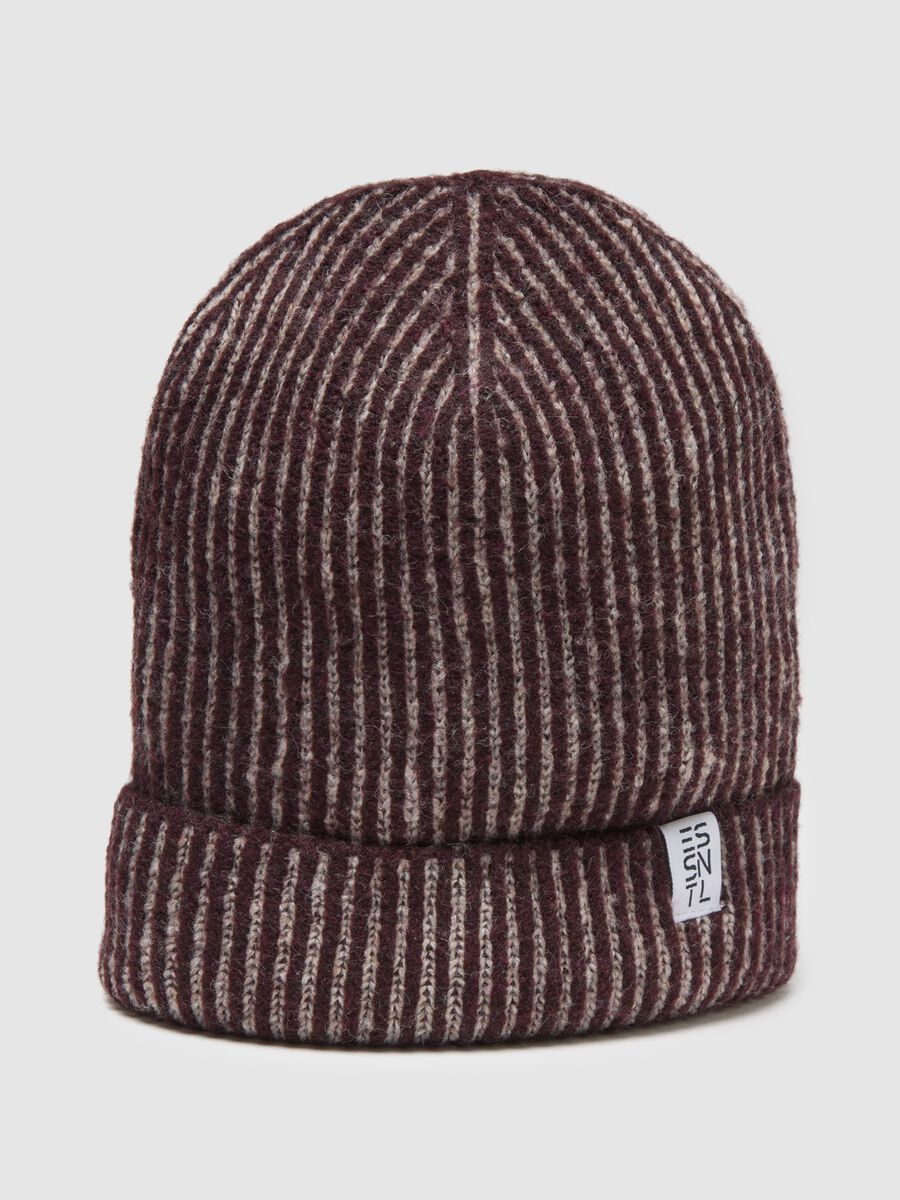 Ribbed Brown Hat_2