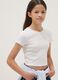 White short-sleeve stretch cotton T-shirt_2