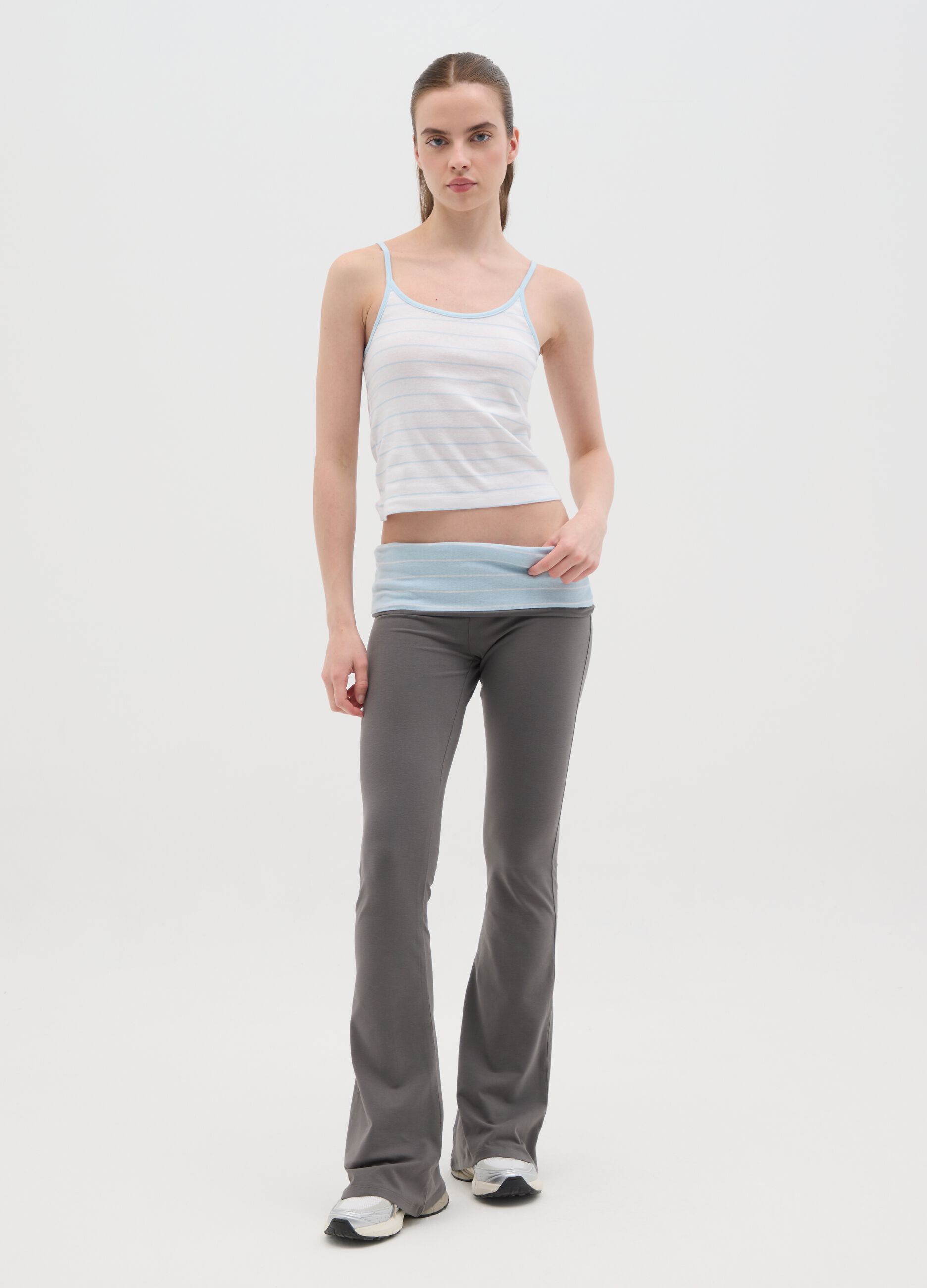 Women's Multicolor Pure Cotton Regular Fit Vest