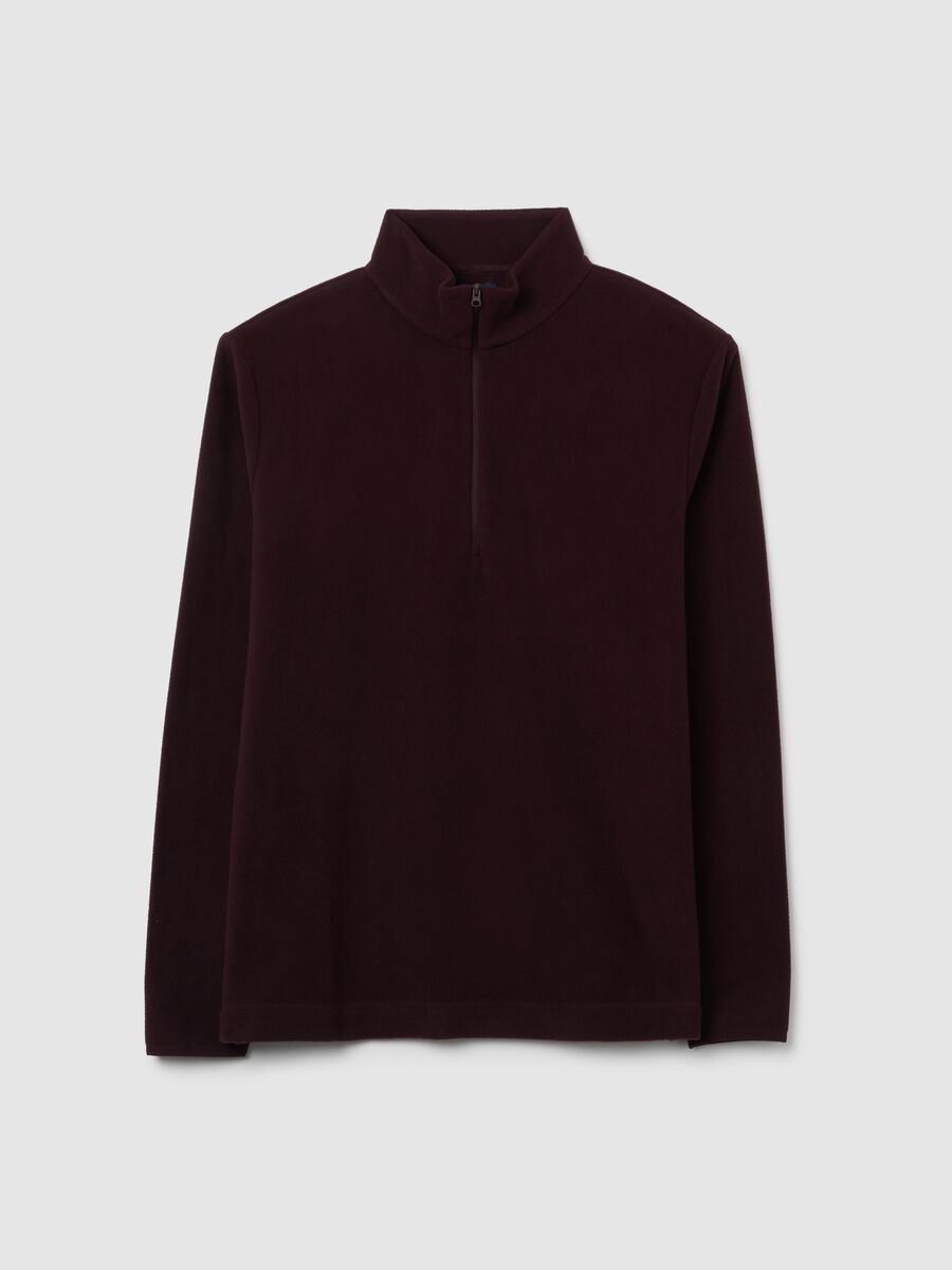 Purple fleece with half zip_4