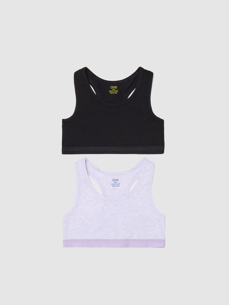 Bipack top intimi in cotone stretch_0