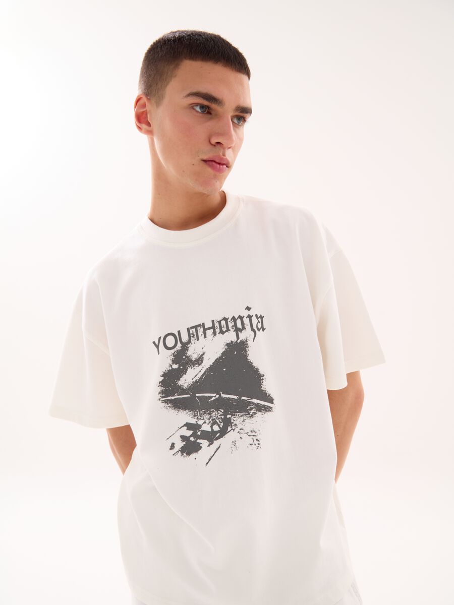 Graphic T-shirt Vintage White_3