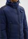 Blue padded jacket regular fit_3