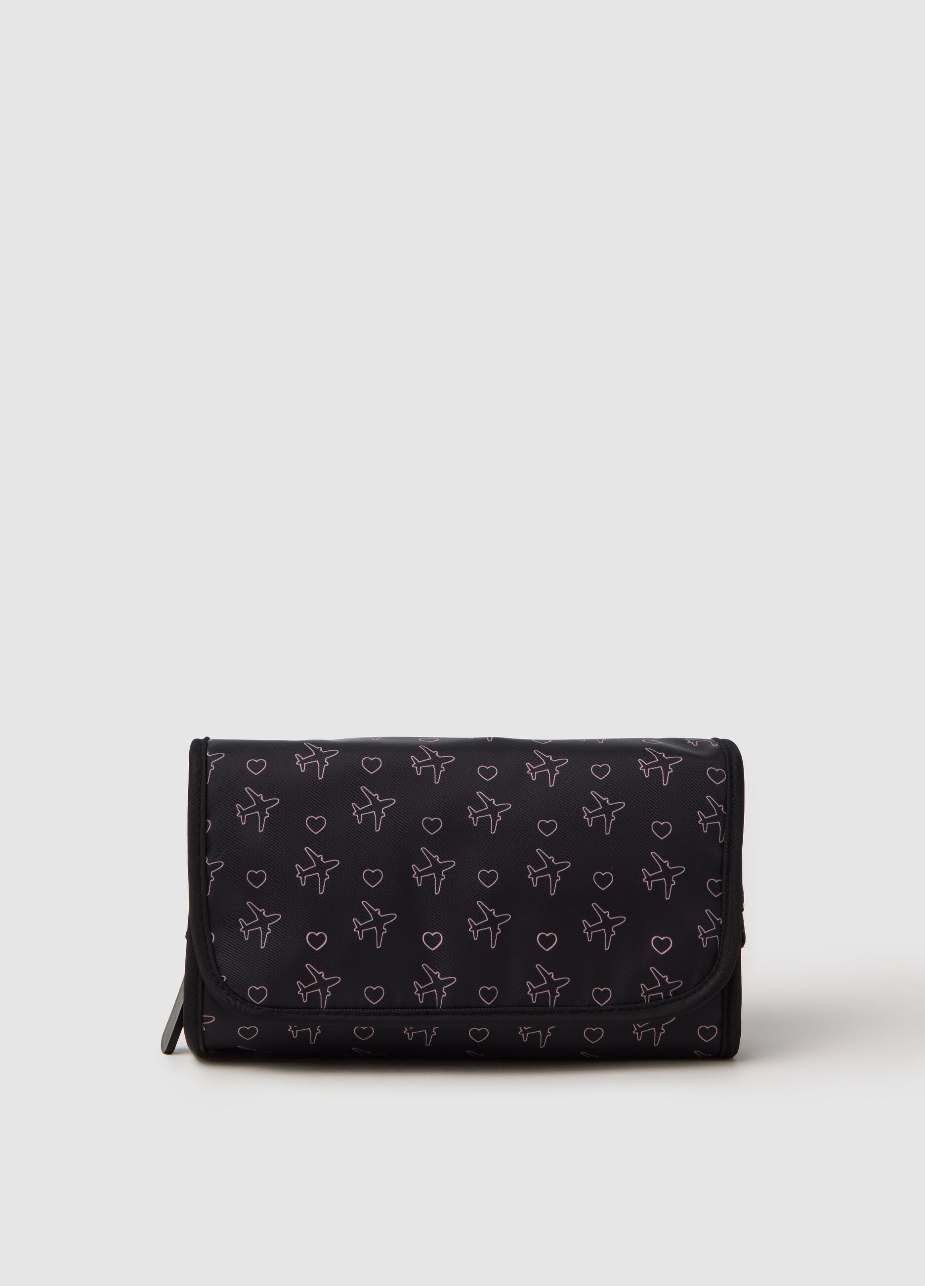 Multicolour Beauty Case with Patterns
