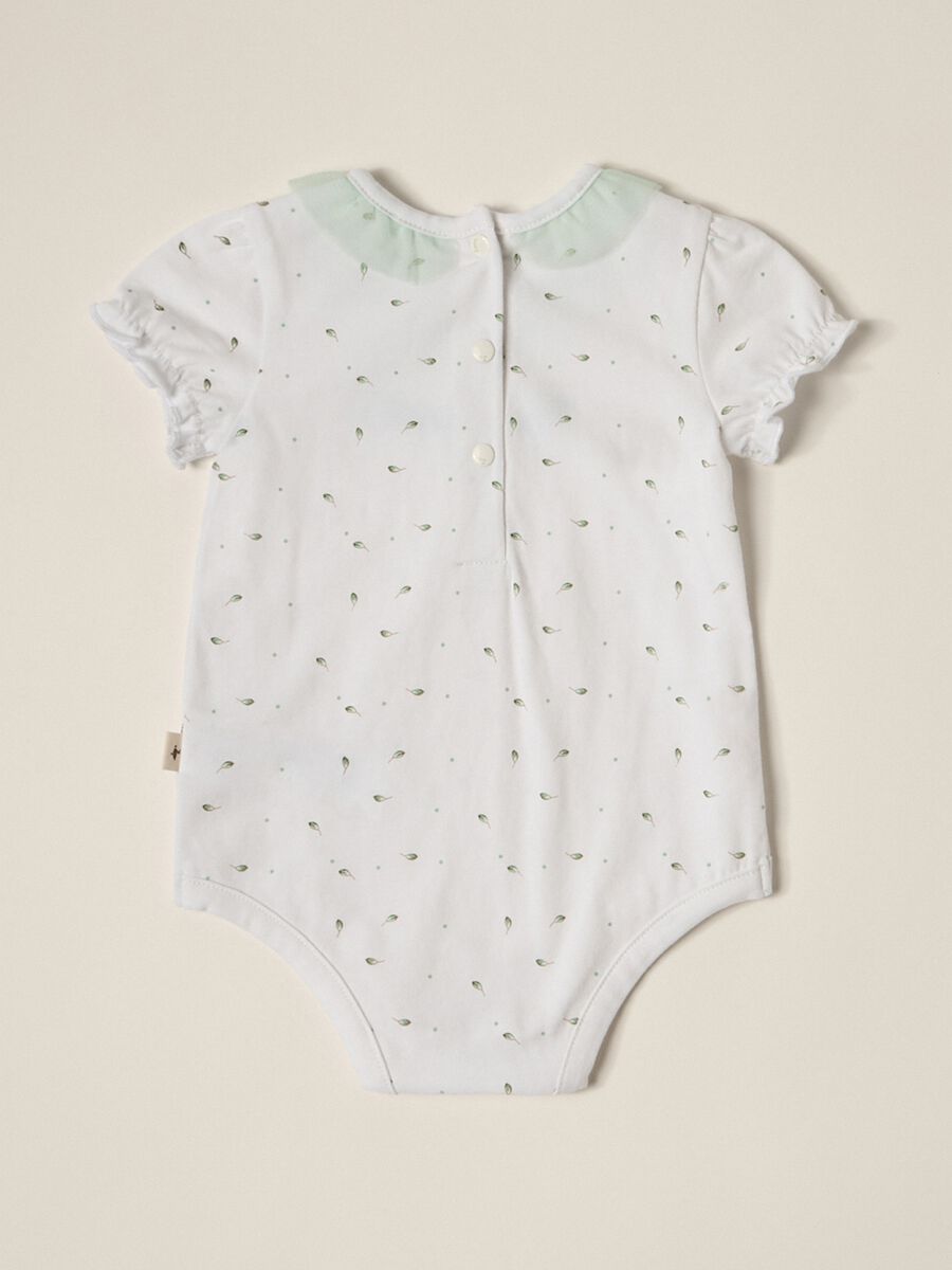IANA newborn girl stretch cotton jersey bodysuit_1