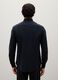 Slim fit black stretch fabric shirt_3