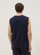 Blue pure cotton vest_3