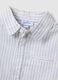 Children's regular fit striped multicolour linen-cotton blend shirt_3