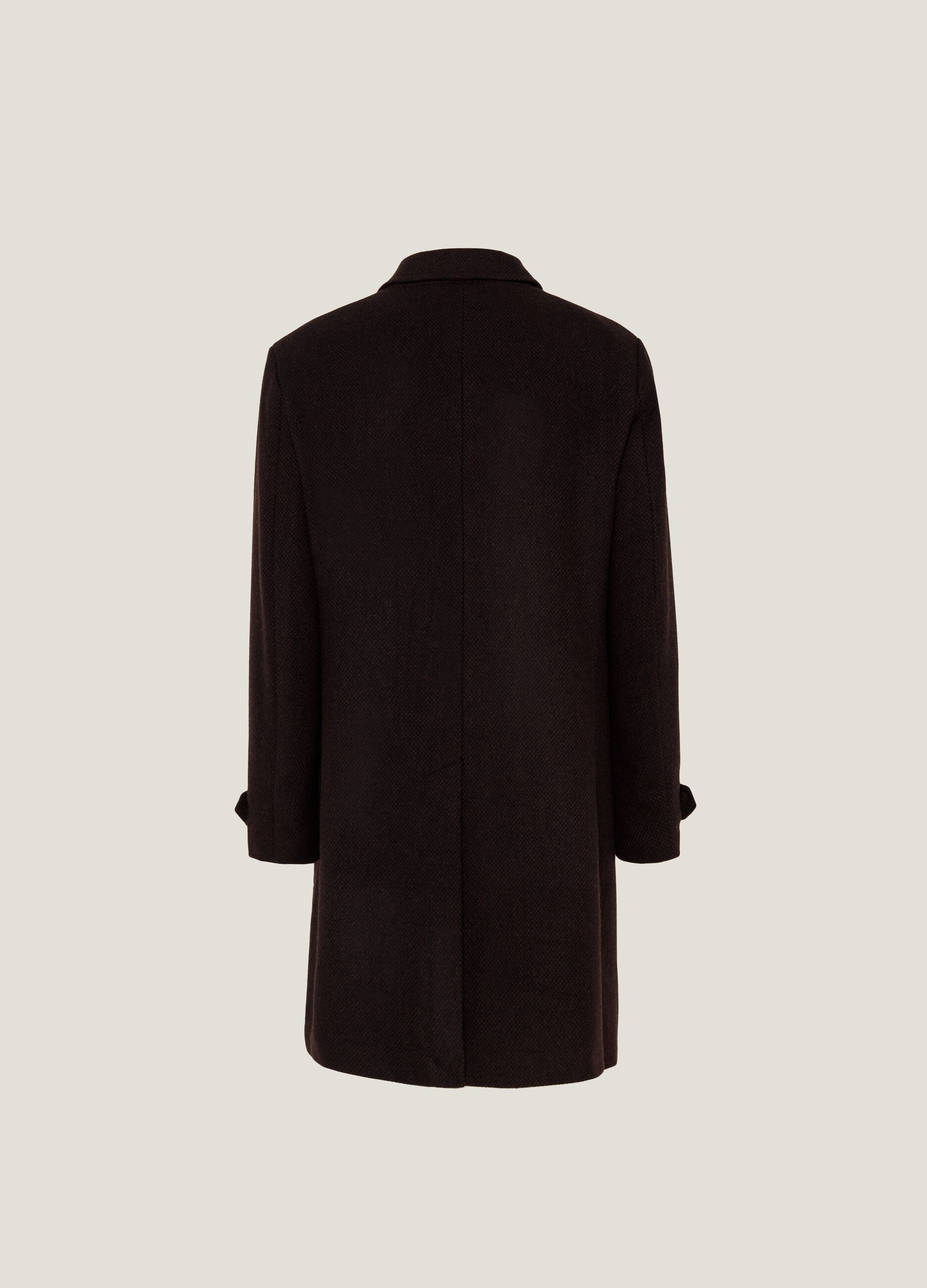 Cappotto in maglia dobby_4