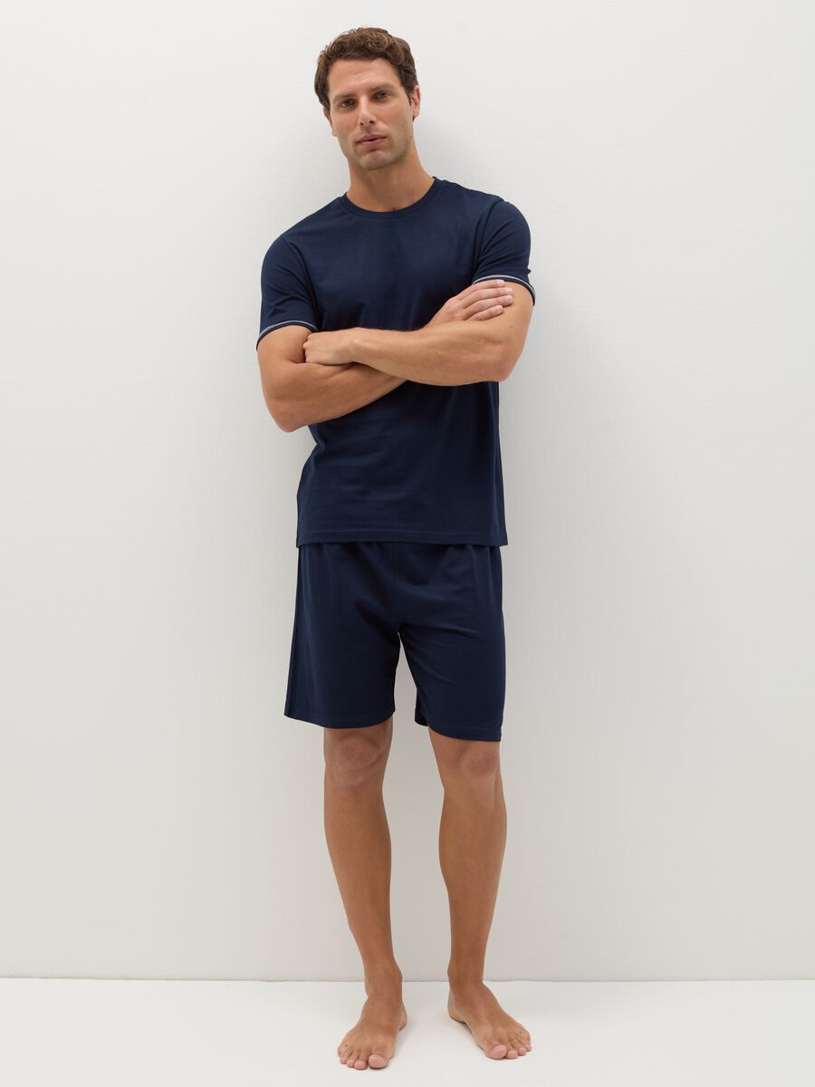 Short pyjamas in Supima cotton_0