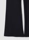 Black flared leggings in breathable stretch fabric ALTAVIA STUDIO_8