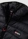 Black padded hooded jacket_1