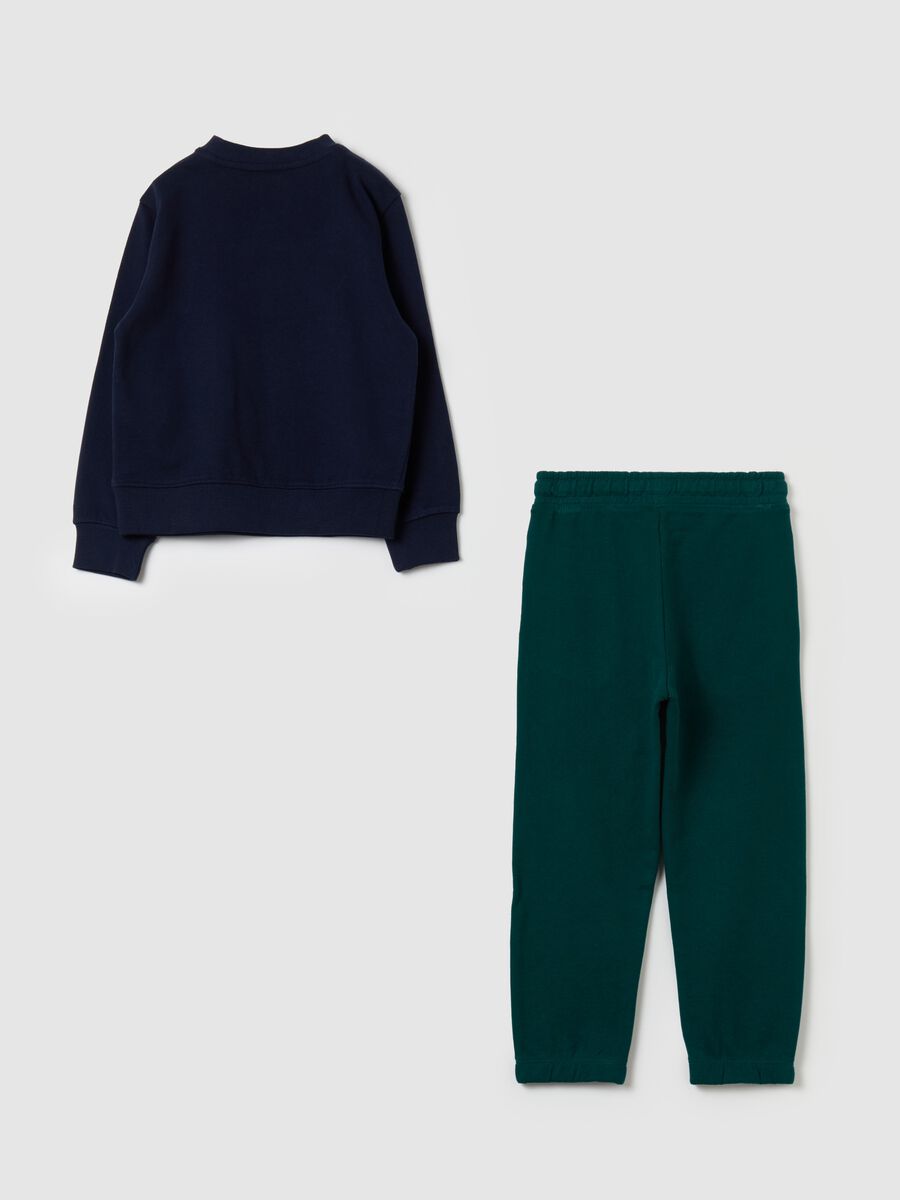 Jogging set in French Terry con stampa_1