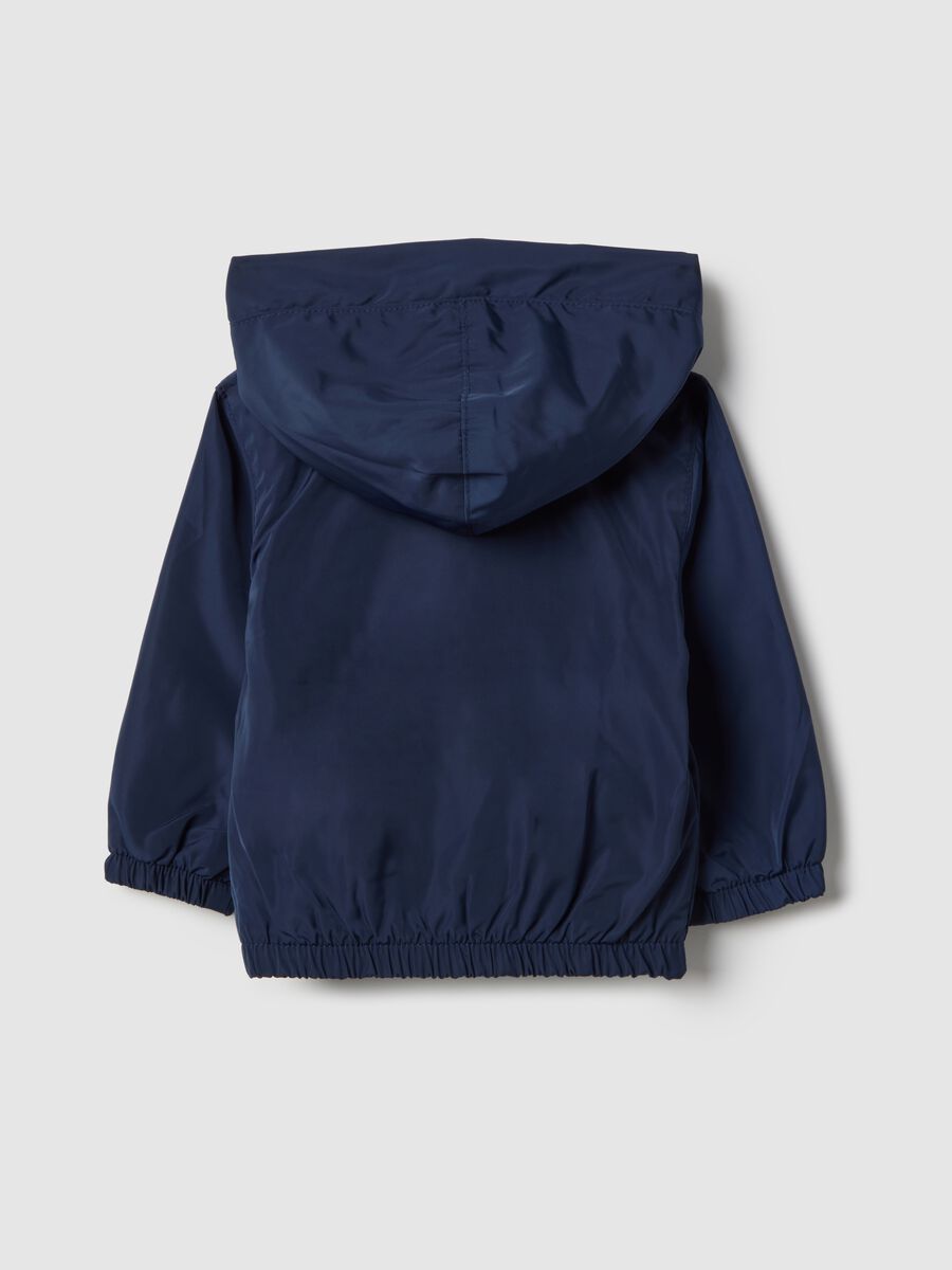 Blue Regular Fit Hoodie for Babies_1