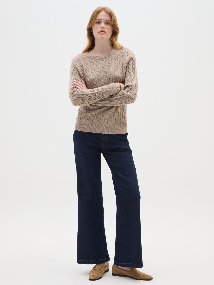 Maglia beige regular fit_1