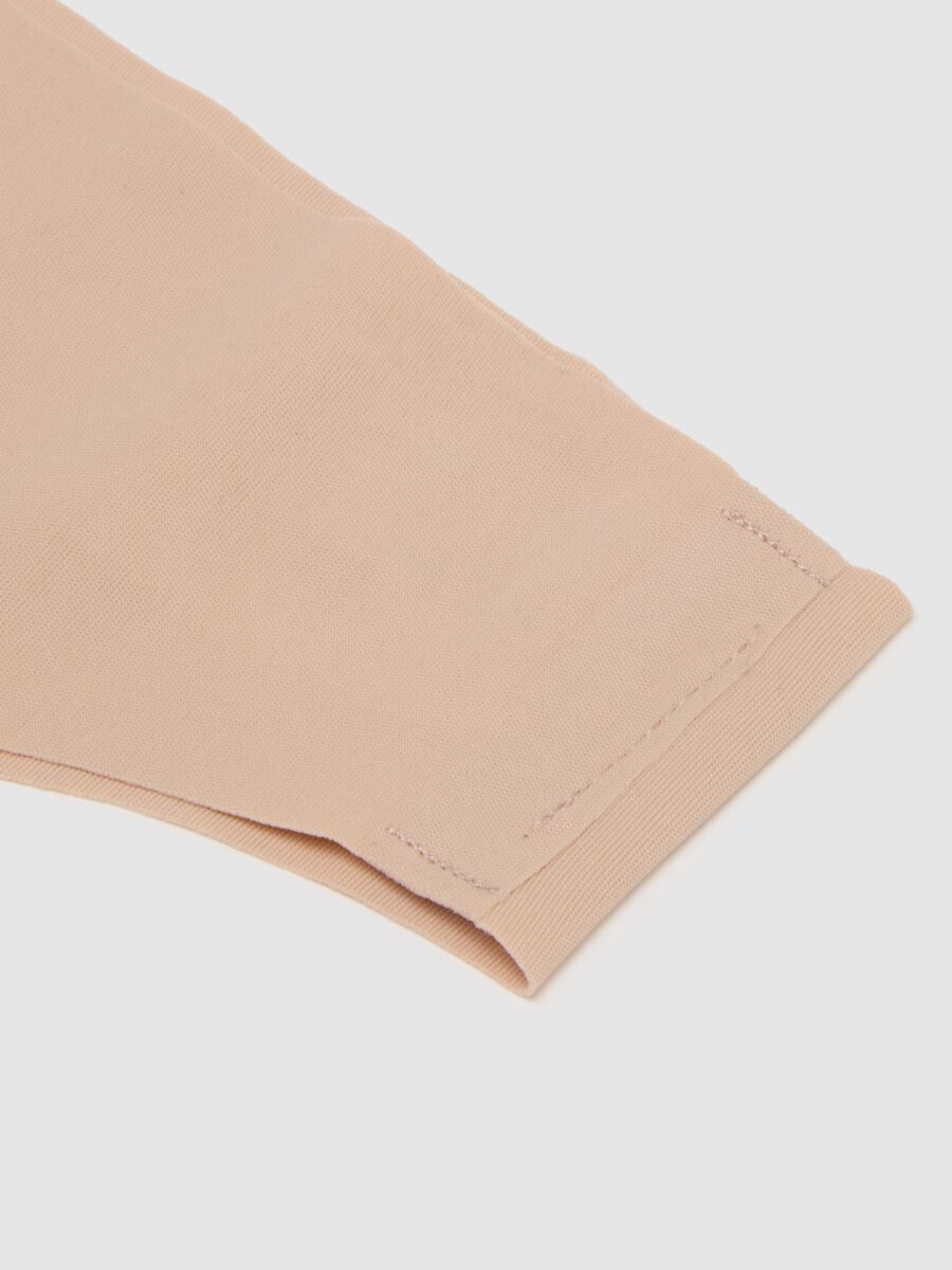 Slip in tessuto elasticizzato beige regular fit_5