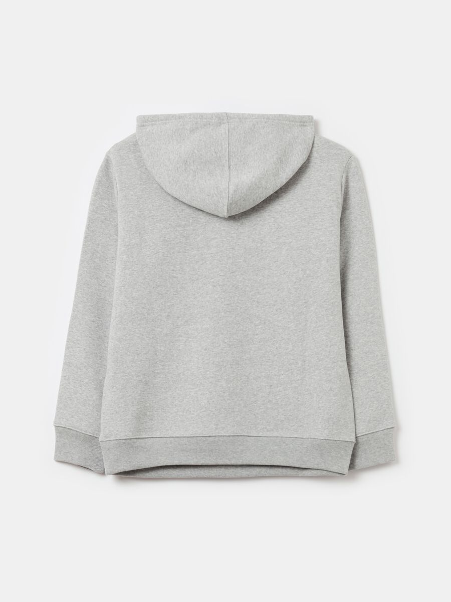 Sweatshirt with hood and logo embroidery_3