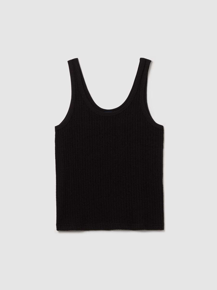 Tank top with striped motif_4