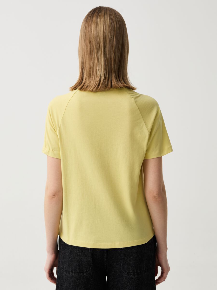 Mock-neck T-shirt with pleating_1