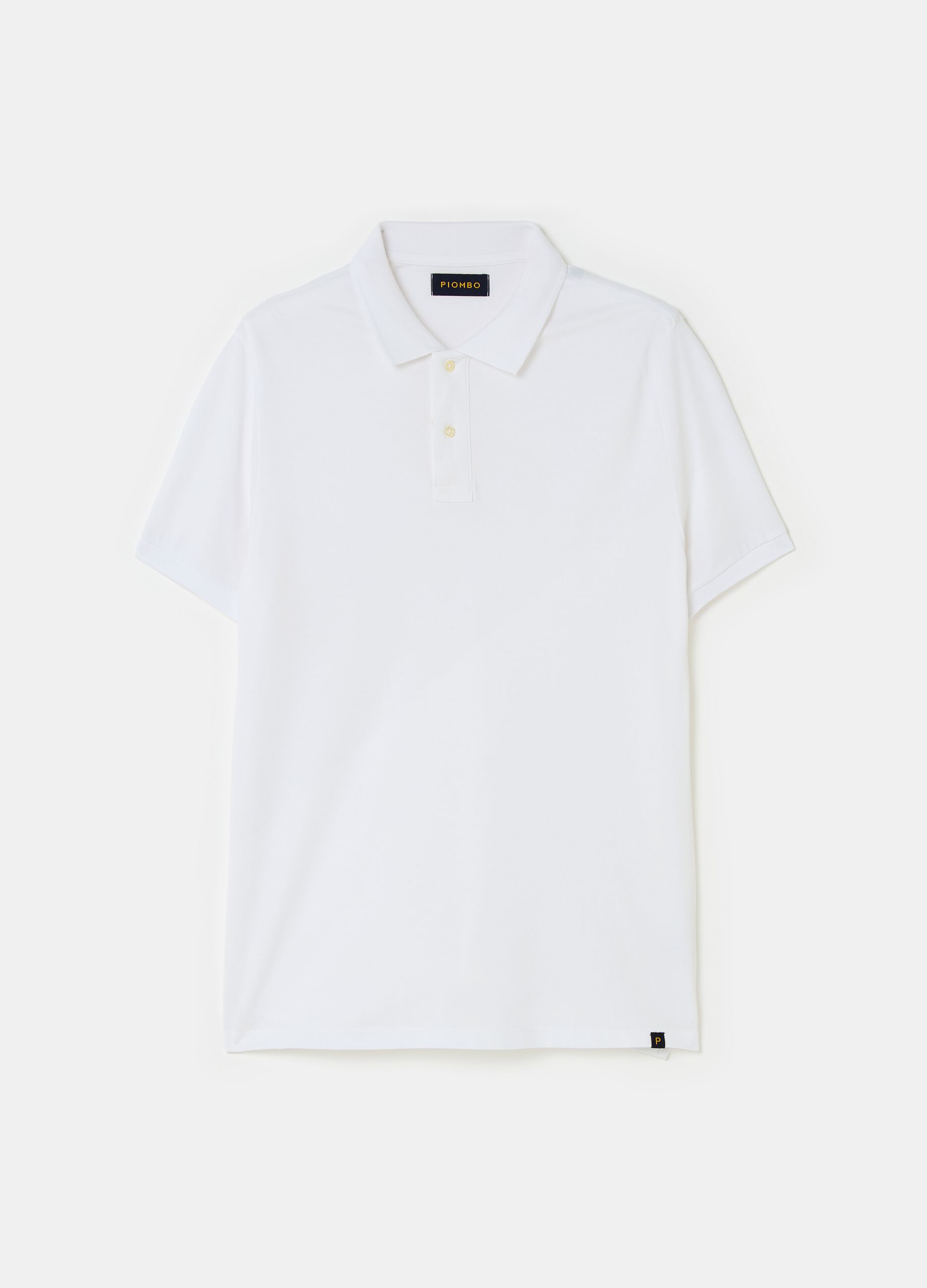Polo in piquet di cotone Supima