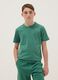 Boys&rsquo; green pure cotton regular-fit T-shirt_1