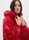 Red Sherpa Christmas Dressing Gown_0