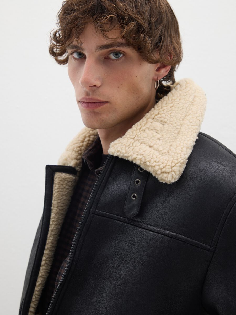 Giacca nera regular fit_3