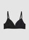 Reggiseno nero imbottito in tessuto elasticizzato_0