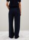 Stretch Blue Flare Trousers_2