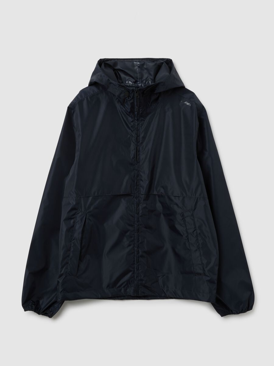 Men's Windbreaker Jacket in Blue_4