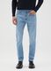 Light blue skinny fit denim jeans_1