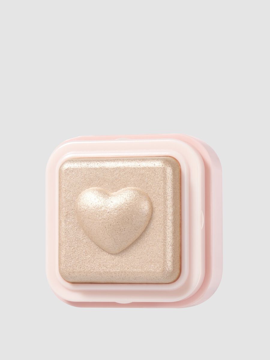 Milk Bling Heartlighter 01 Peach Heart 2.2G - Make-up coreano_0
