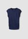 Blue pure cotton top_0