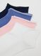 Multicoloured cotton blend short socks multipack set_2