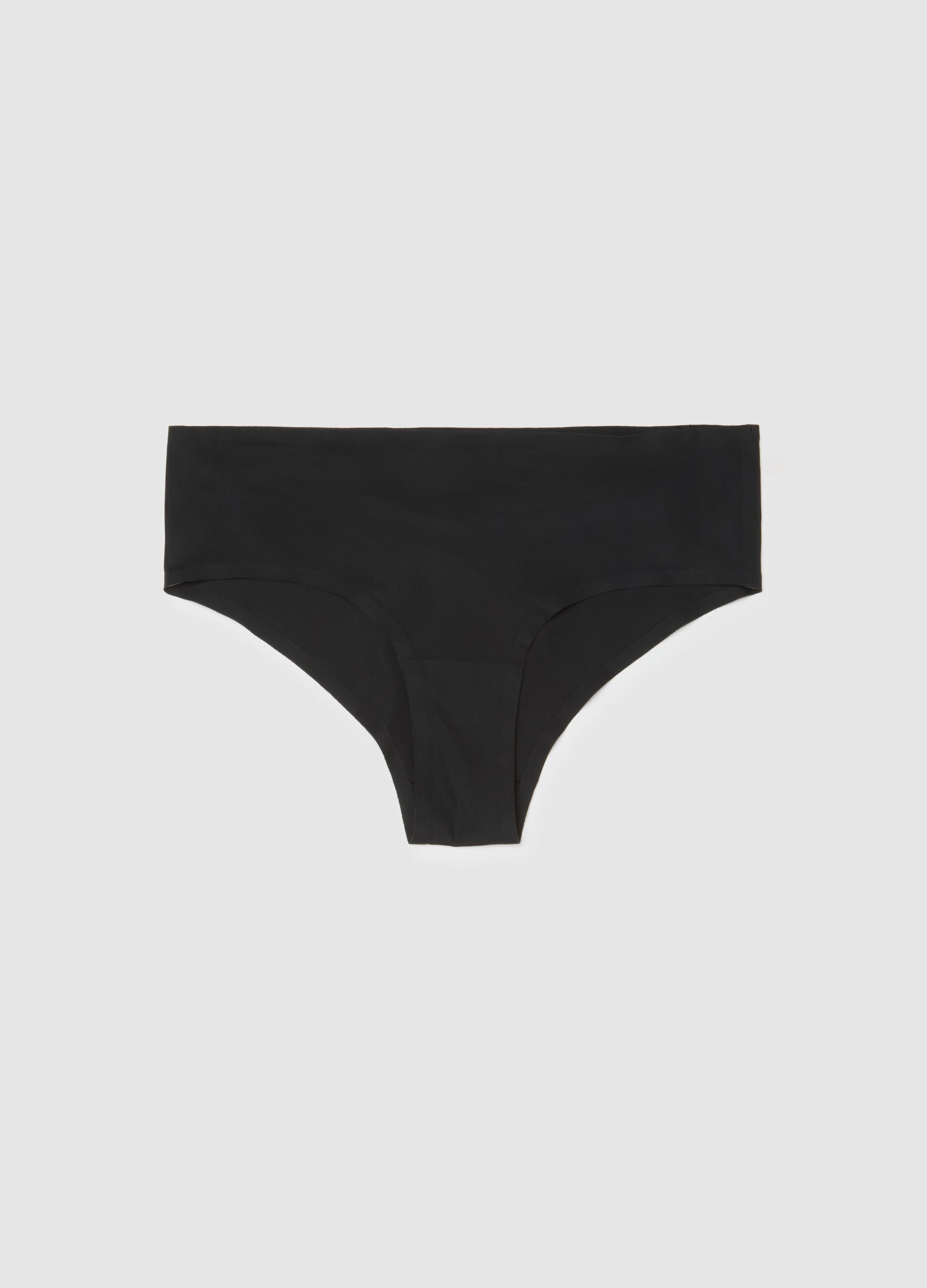 Black briefs in stretch fabric