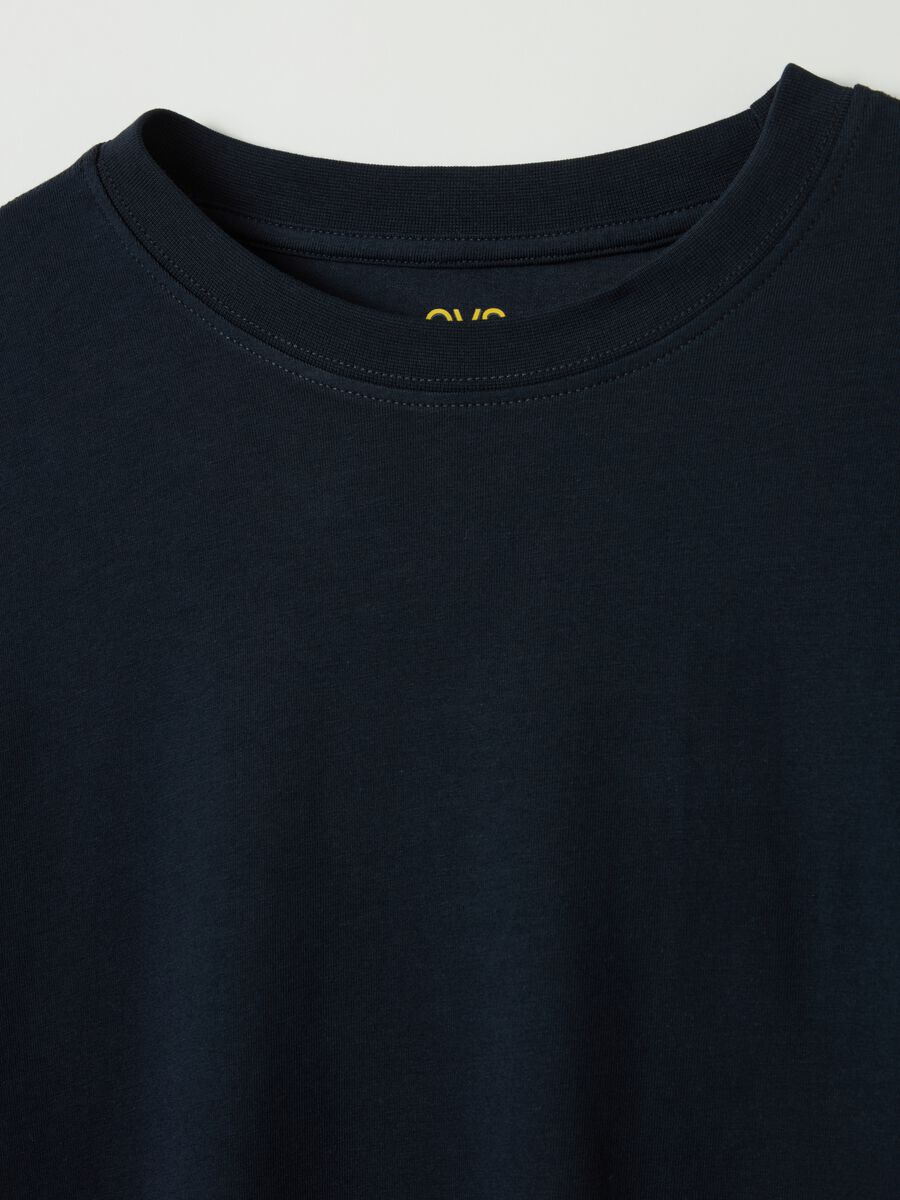 Long-sleeved T-shirt in stretch cotton_5