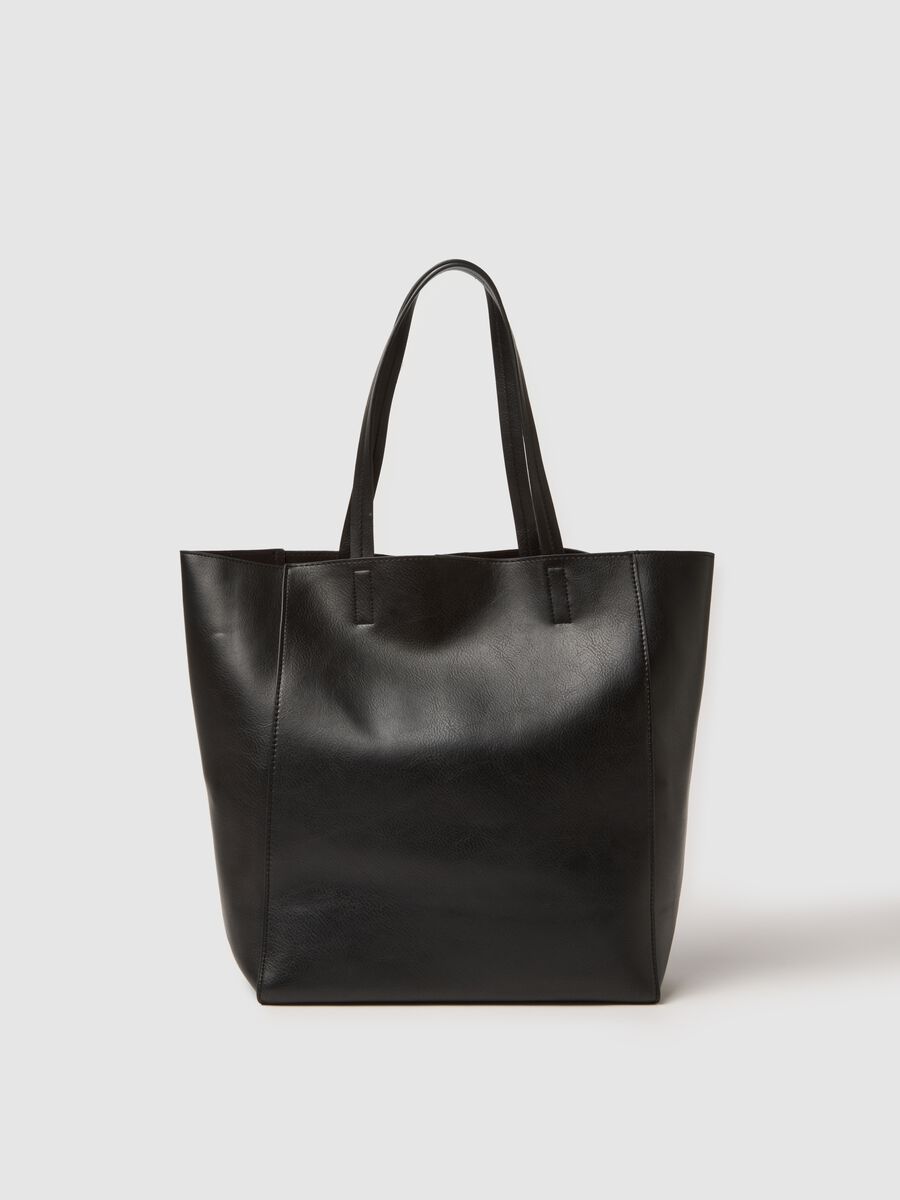 Black shopper bag_1