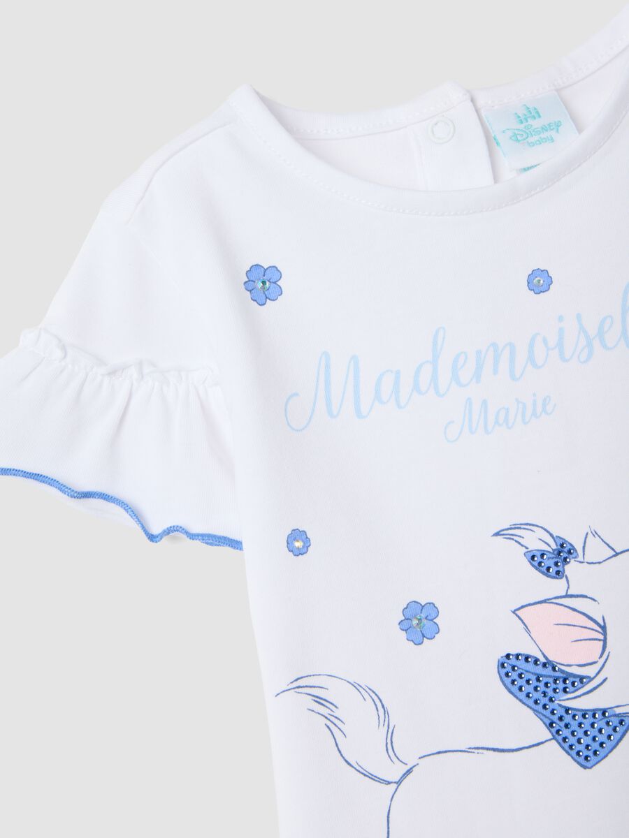 Girls&rsquo; multicolour stretch cotton set with The Aristocats print_3