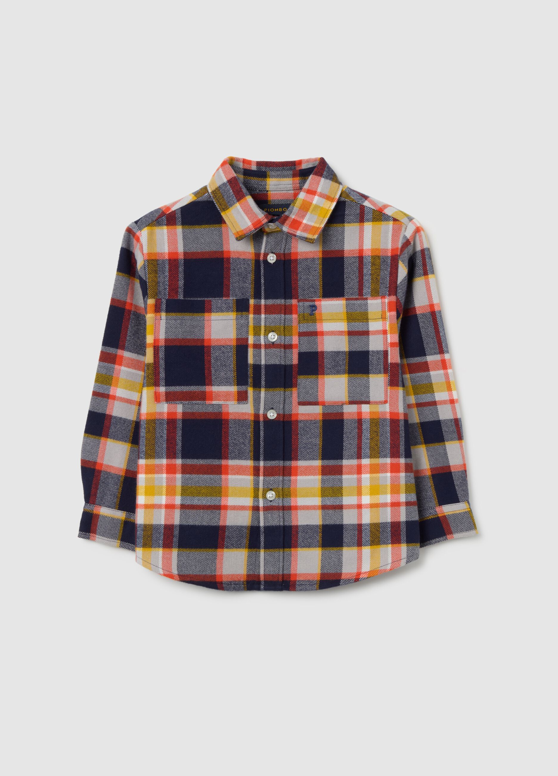 Long-sleeve Multicolour Shirt