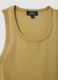 Yellow stretch cotton vest top, regular fit_5