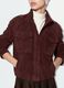 Red genuine leather jacket in regular fit_2