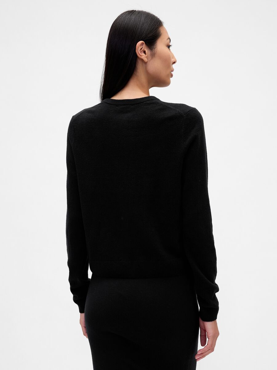 Cardigan nero da donna_1