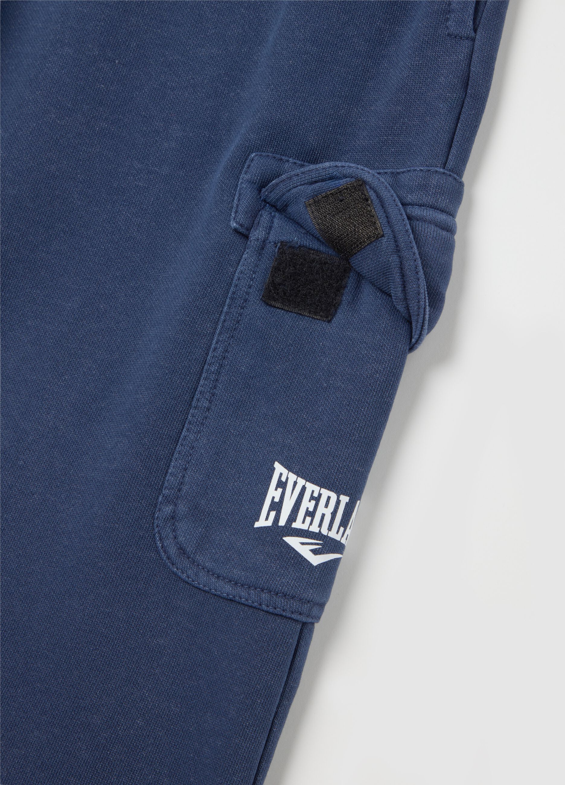 Blue Everlast cargo shorts in cotton blend