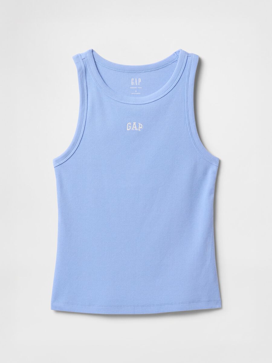 GAP Sleeveless Blue Top_3