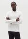Cotton long-sleeved polo shirt_1